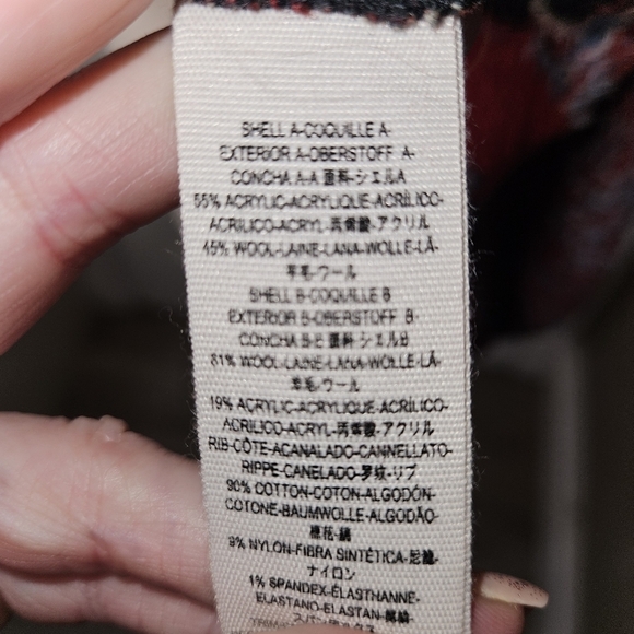 Free people crop textured zip up jacket XS - Picture 10 of 12